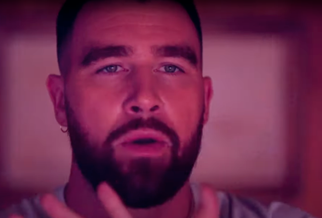 <p>Travis Kelce in ‘Grotesque’ teaser</p>